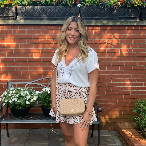 Brown and White Leopard Skirt - Picture 2 of 2